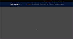 Desktop Screenshot of curtainsupshowcase.com